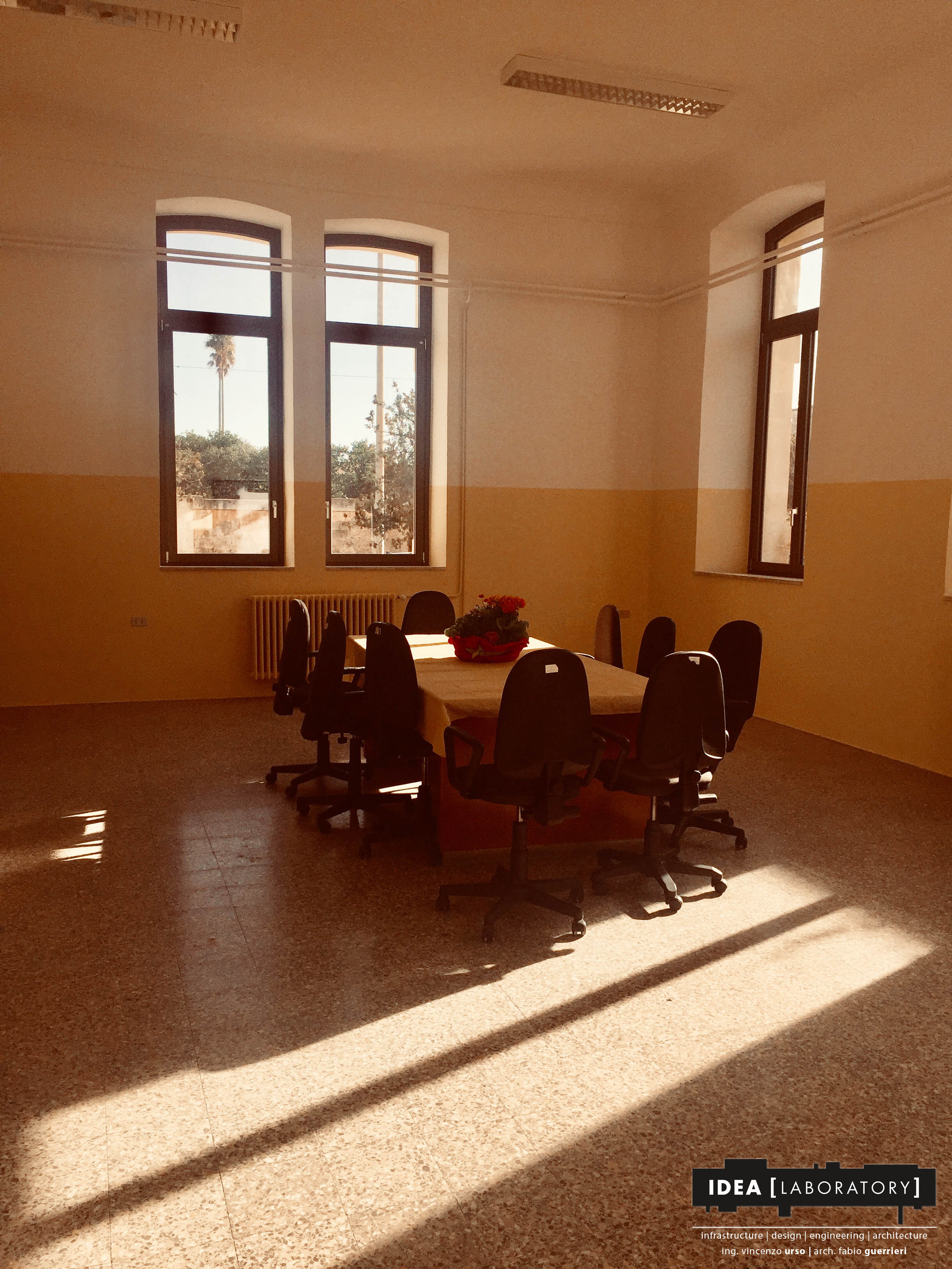 30 年代别墅学校"E. De Amicis"翻新,碳纤维增强结构-14