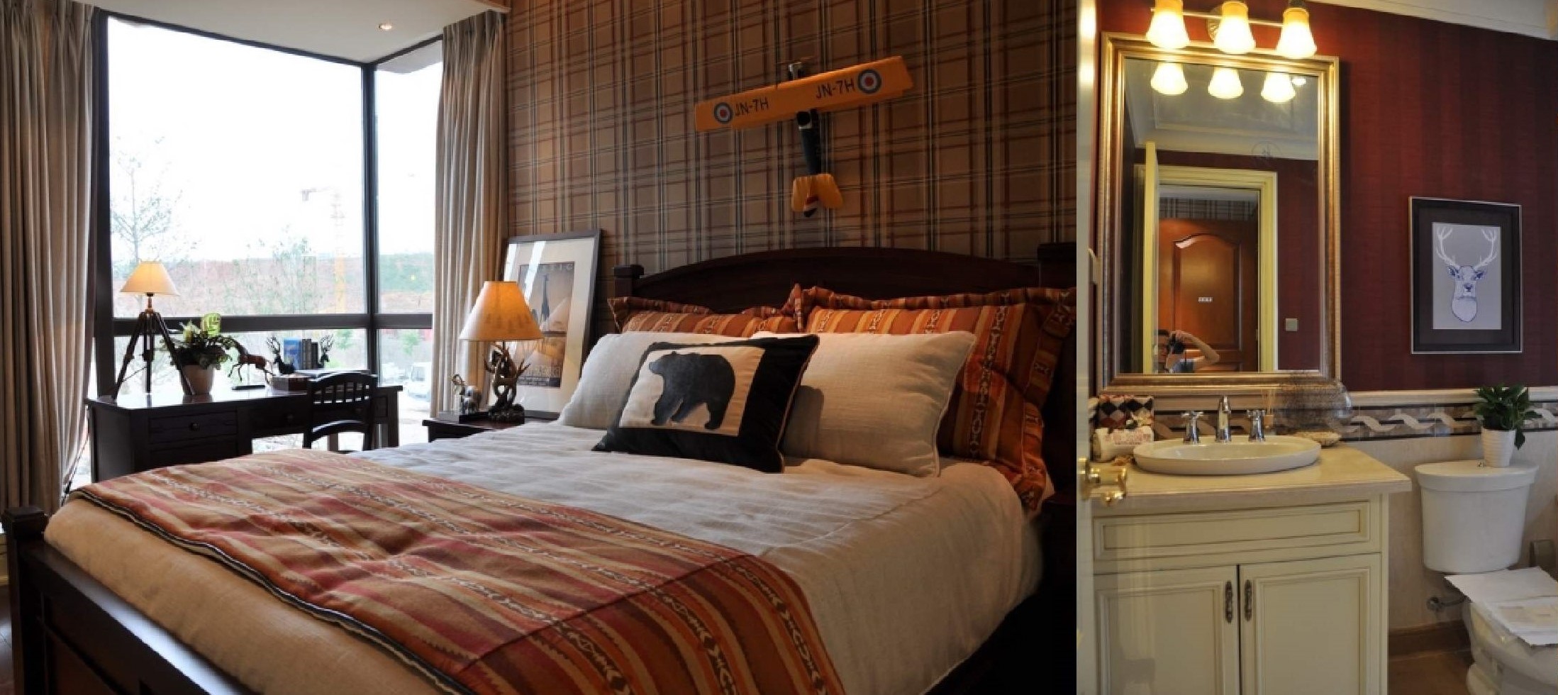 广西荣和公园墅边套 | 现代奢华样板间-6