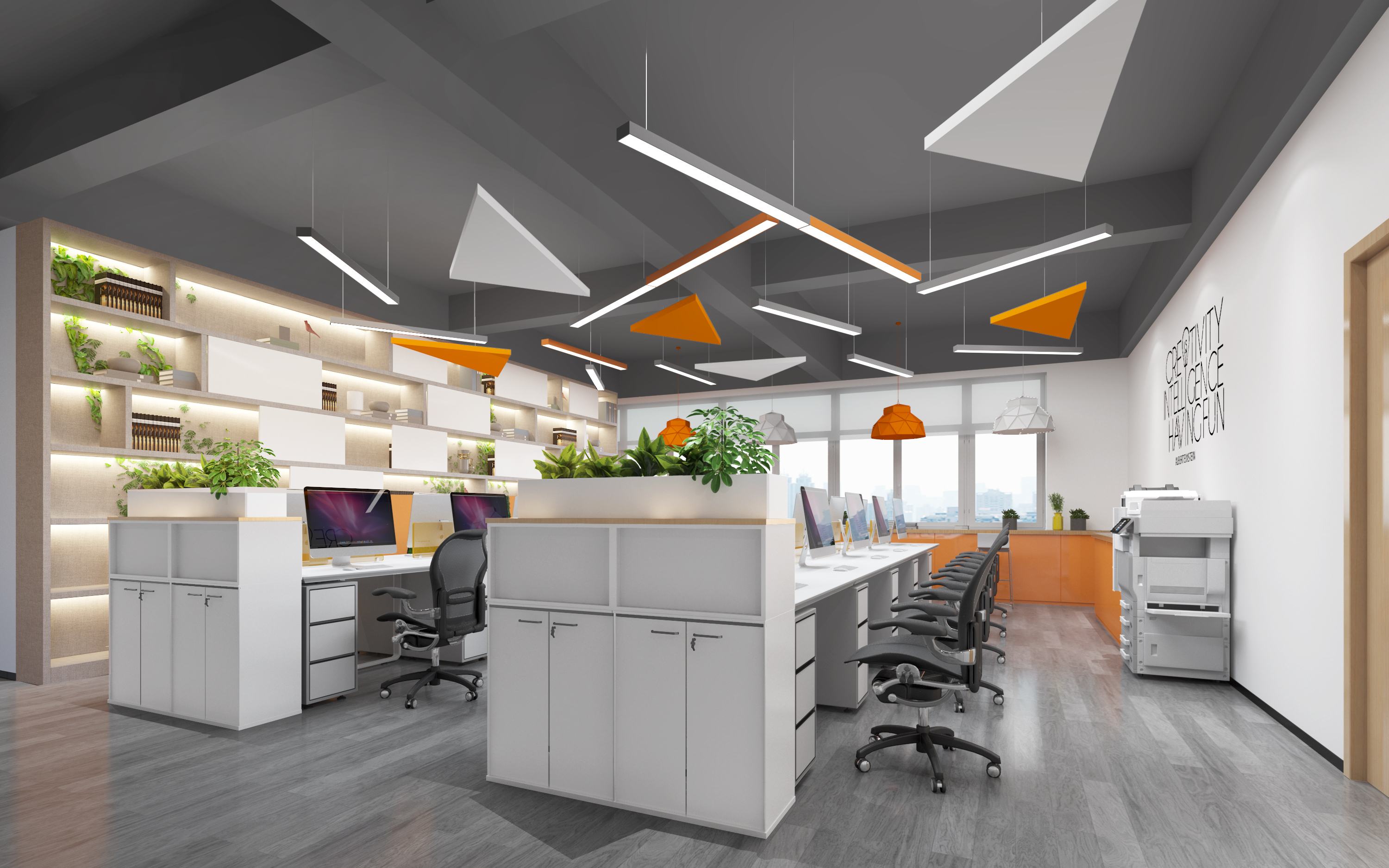 广州华园美妆化妆品研究中心办公室装修设计-6