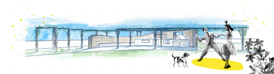 融合星空与自然的诗意庭院-5