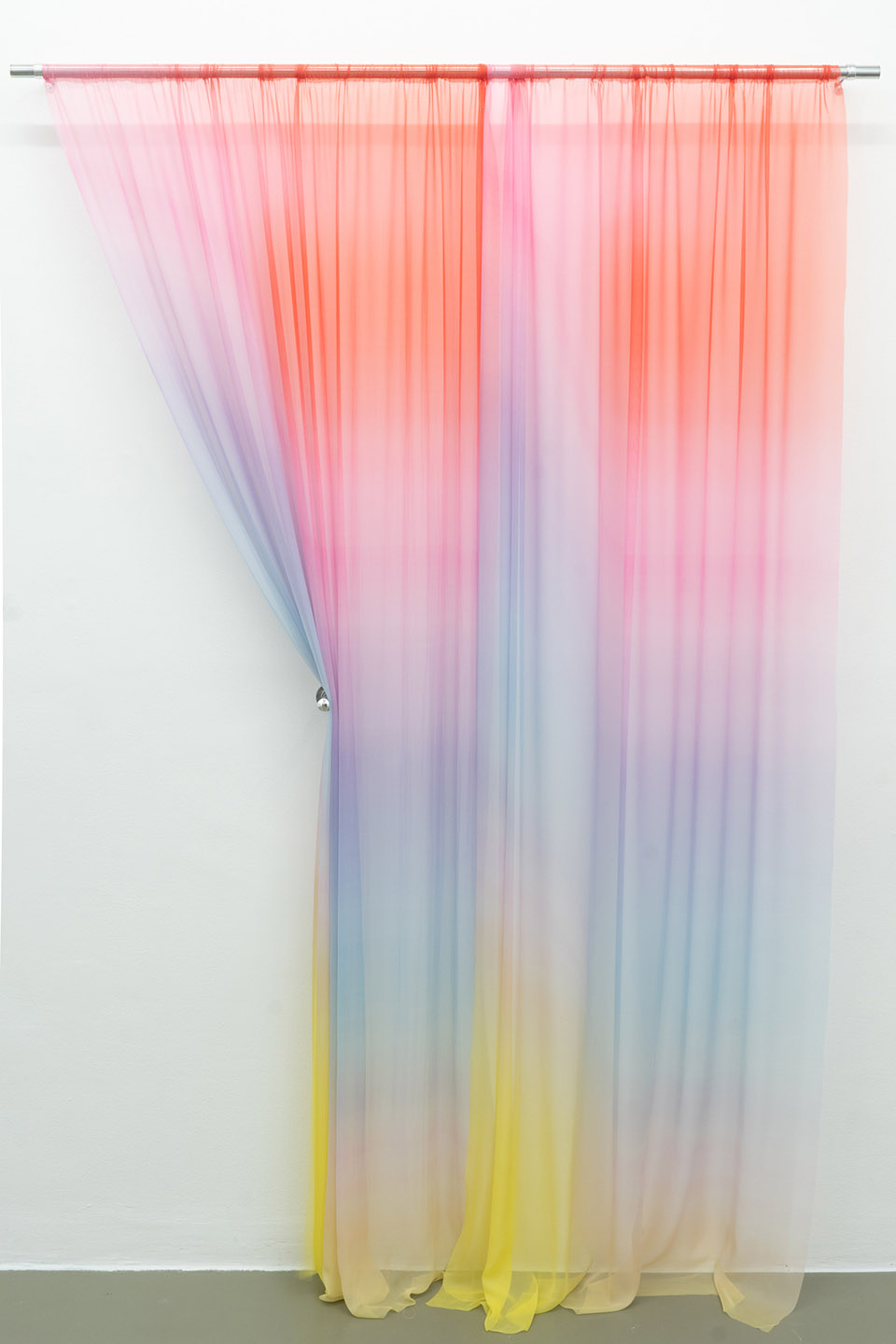 Justin Morin的织物艺术/将实景图像转化成织物的渐变色彩-17