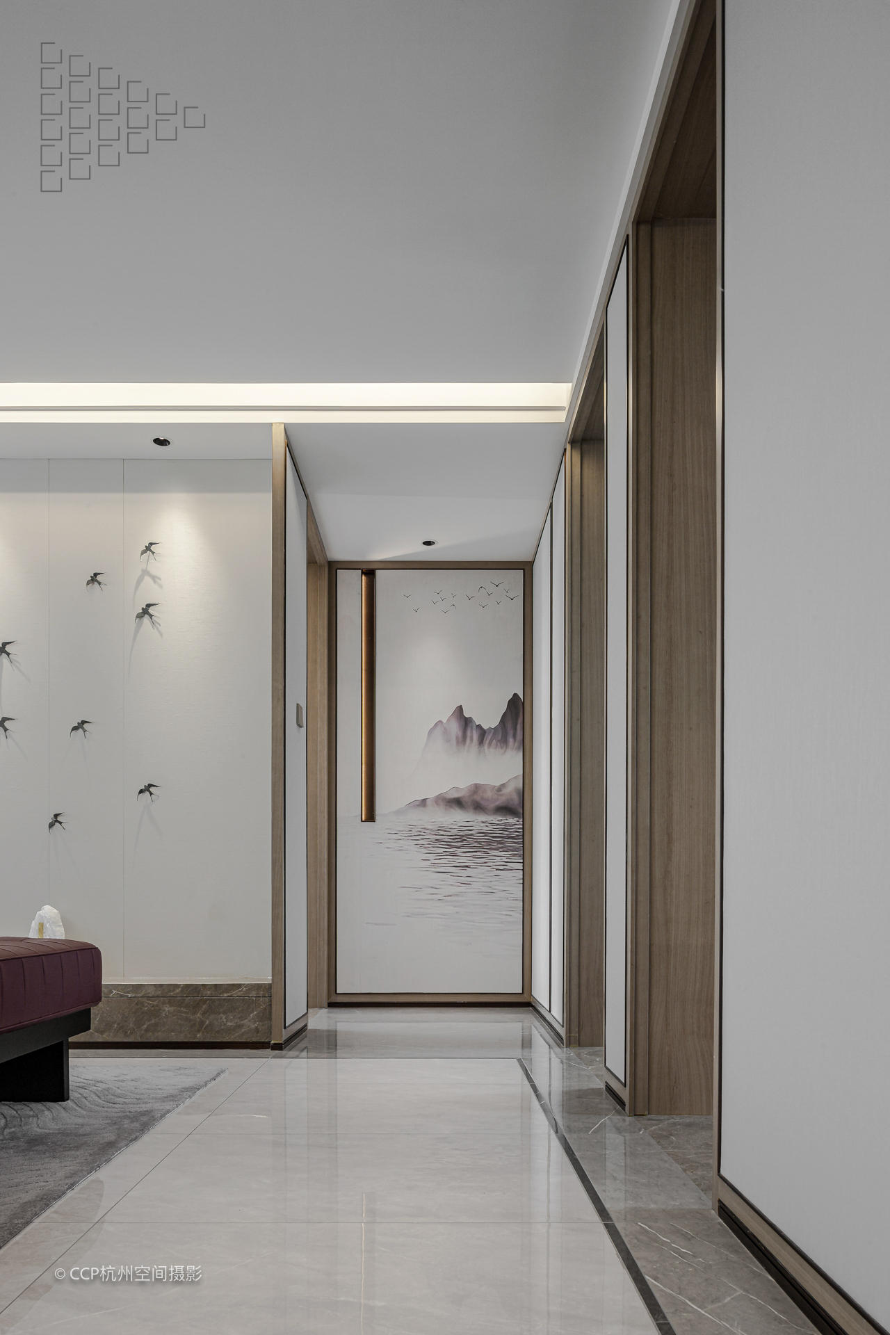 山海之间新中式样板房丨DK design-13