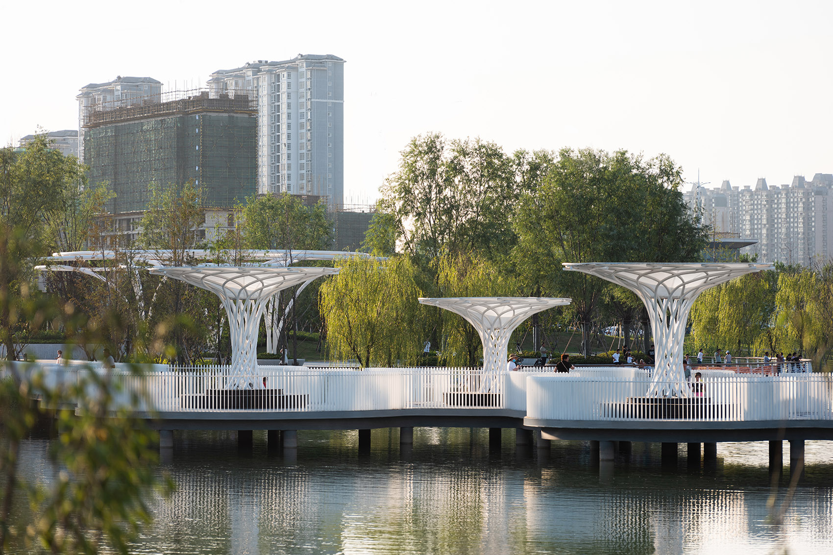 周口万达芙蓉湖生态城市公园丨中国周口丨林德设计-41