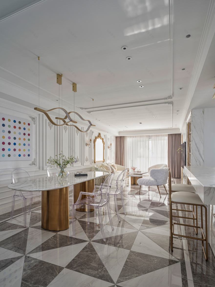 美女业主的精致住宅设计丨大思-6