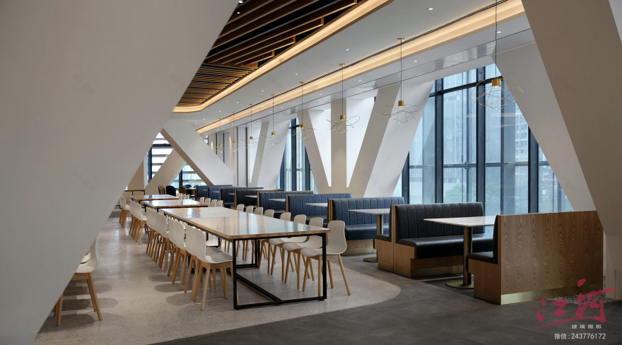 腾讯新总部滨海大厦员工餐厅-14