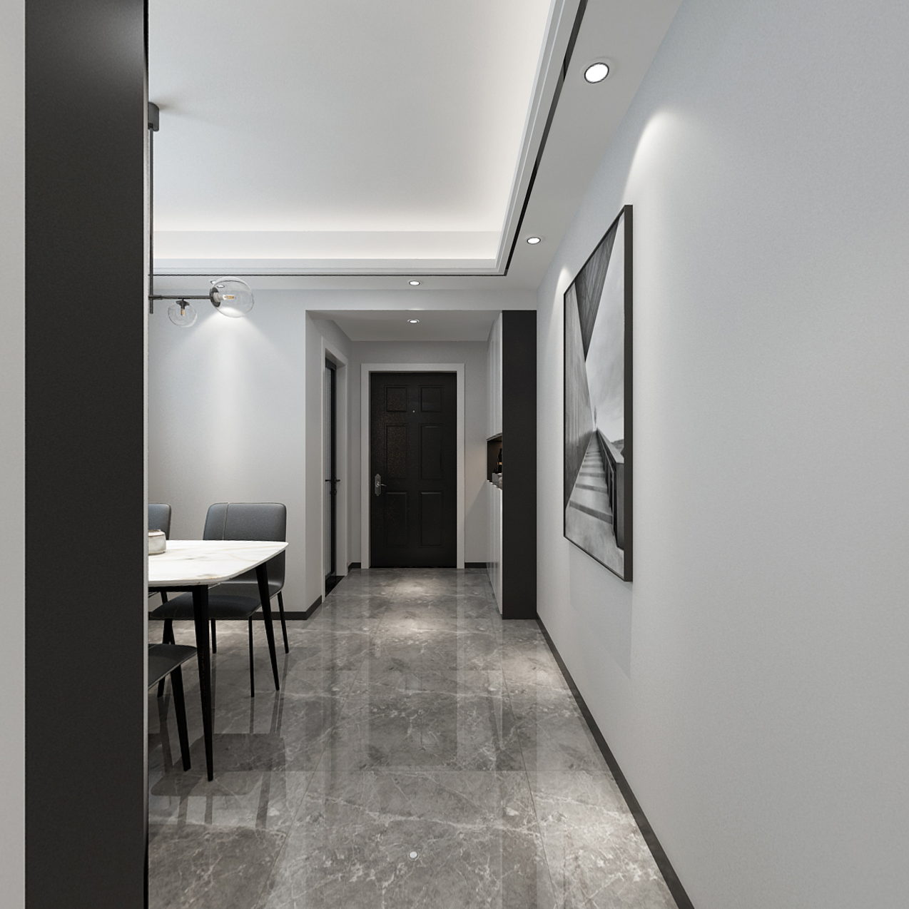 现代简约黑白灰-2