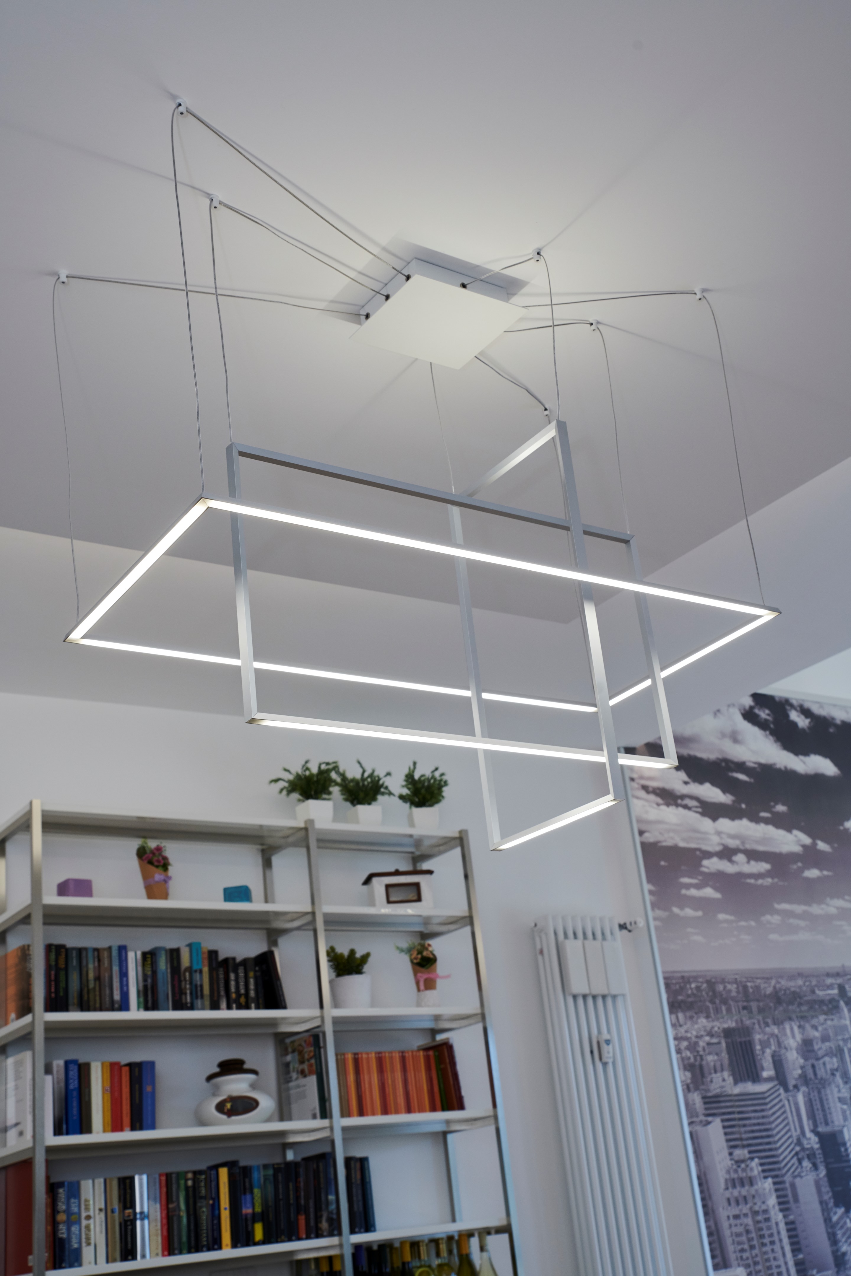 意大利 Vimercate 私人住宅照明设计丨Bianchessi-17