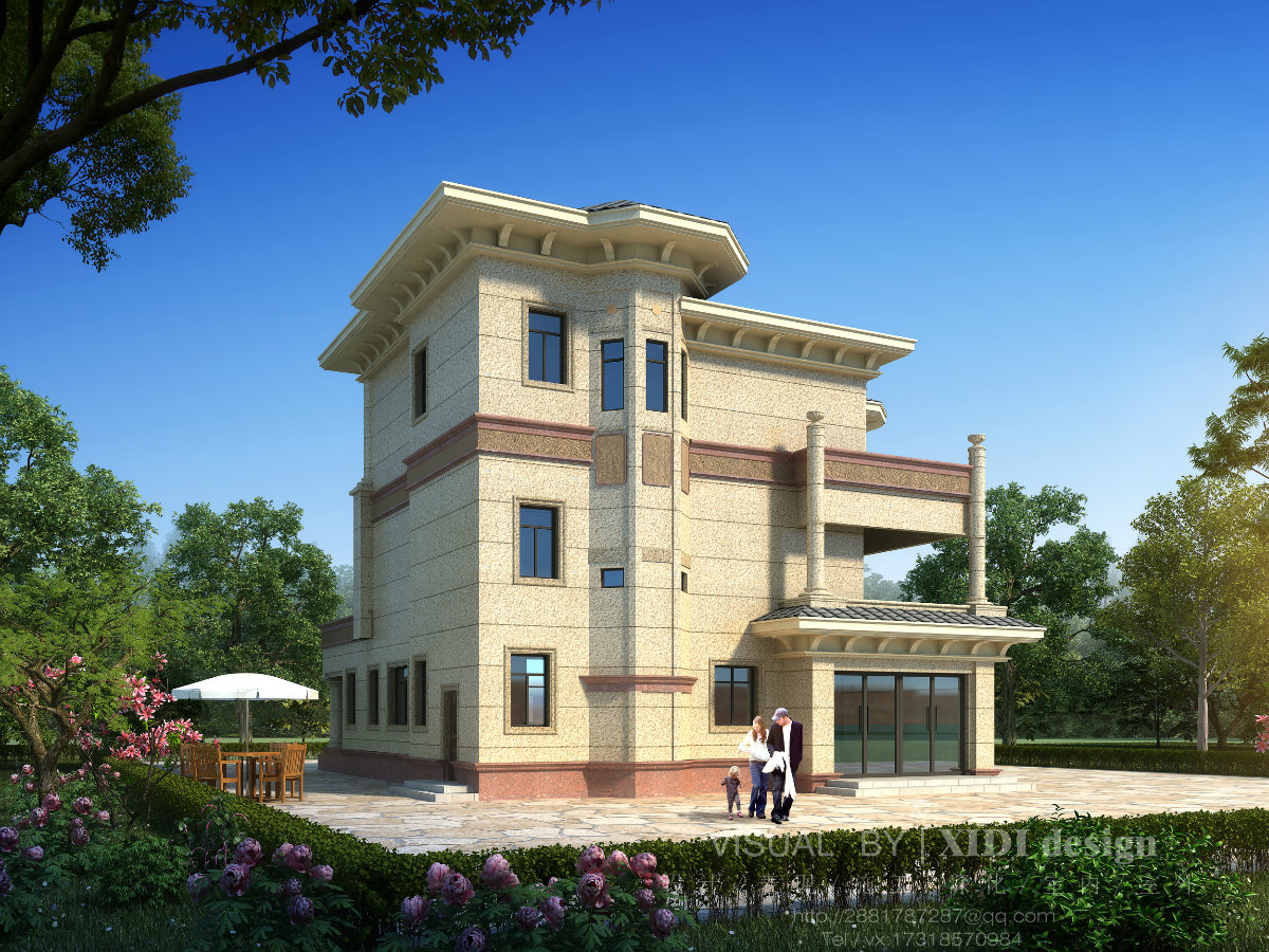 室外真石漆案例-3