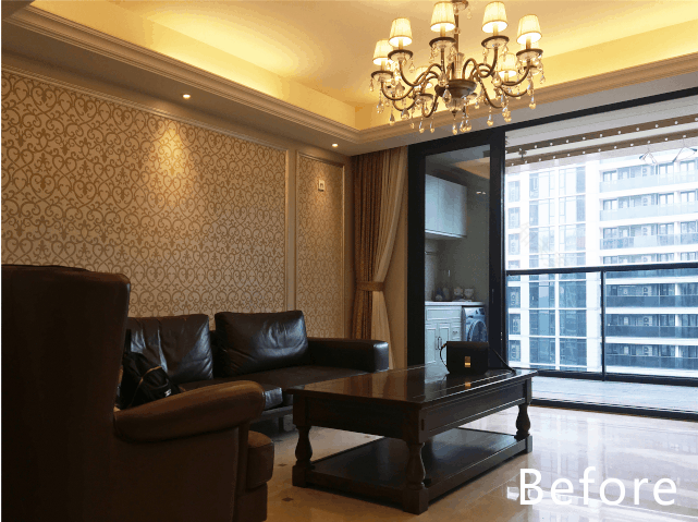 杭州 190m2 现代轻奢平层之家,以克莱因蓝加莫奈灰诠释温柔优雅-25