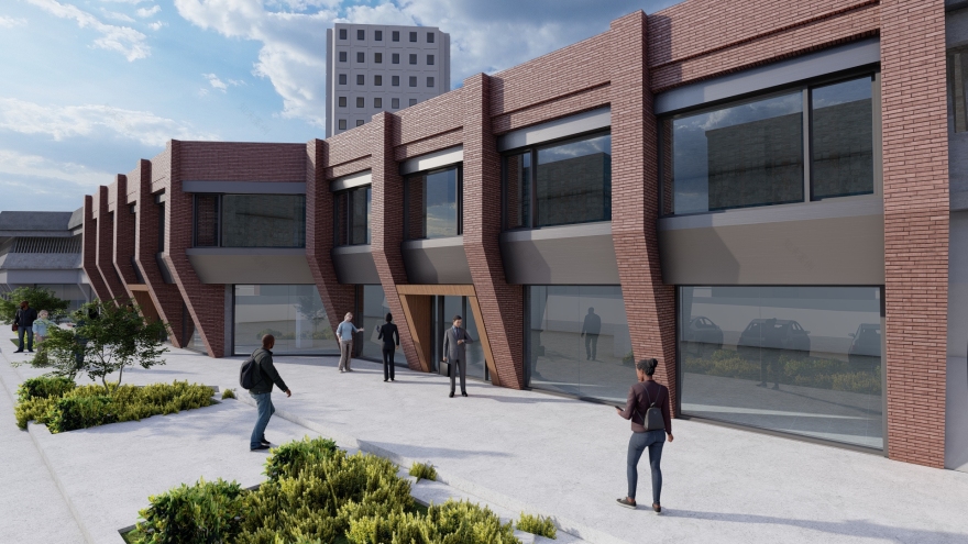 1978 年建筑翻新,打造商业适用的立面设计-19