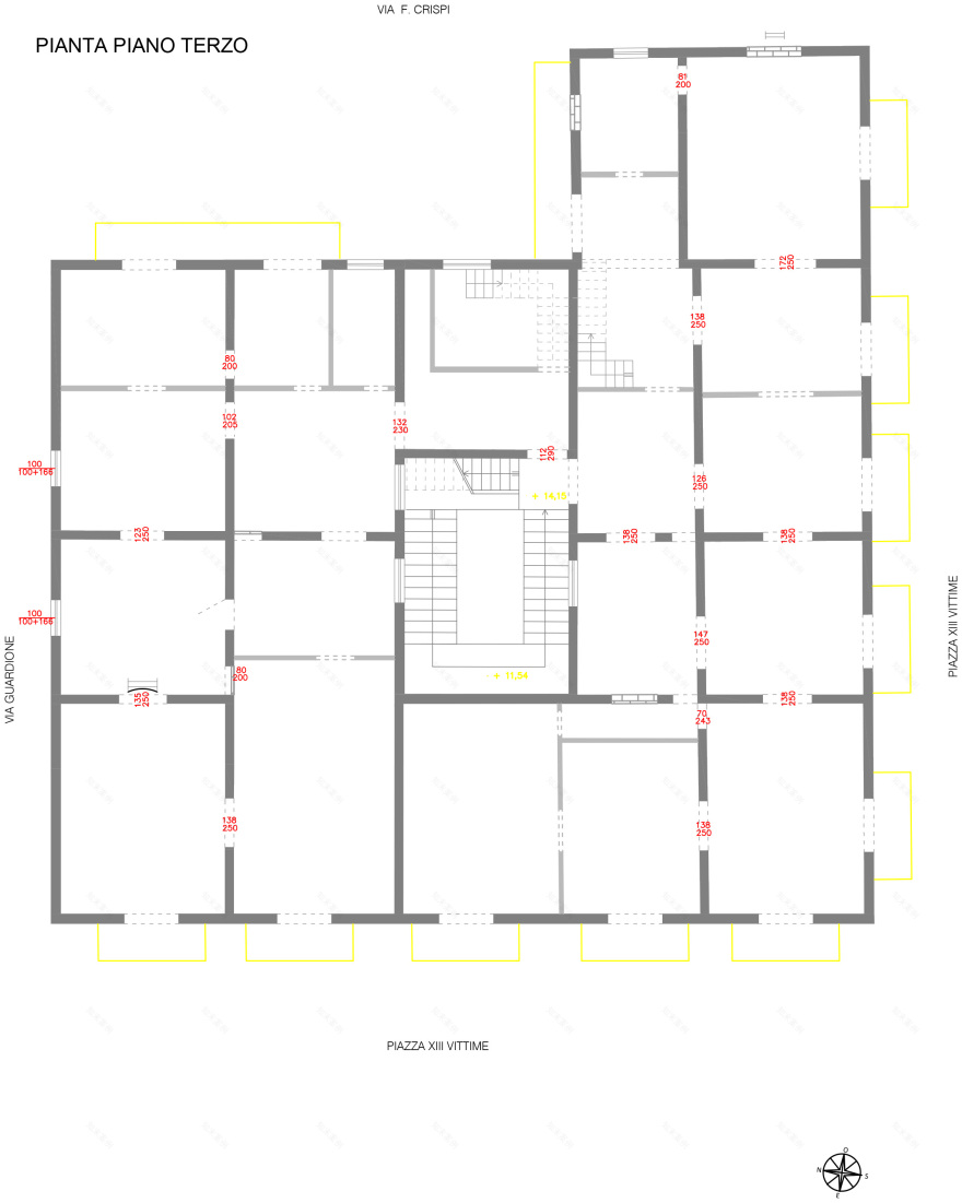 历史与现代交融的“第十三受害者广场”建筑改造-57