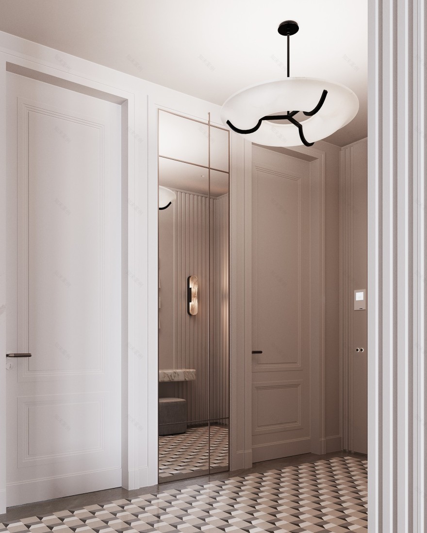 莫斯科法式极简公寓丨俄罗斯莫斯科丨ABarchitects 工作室-20