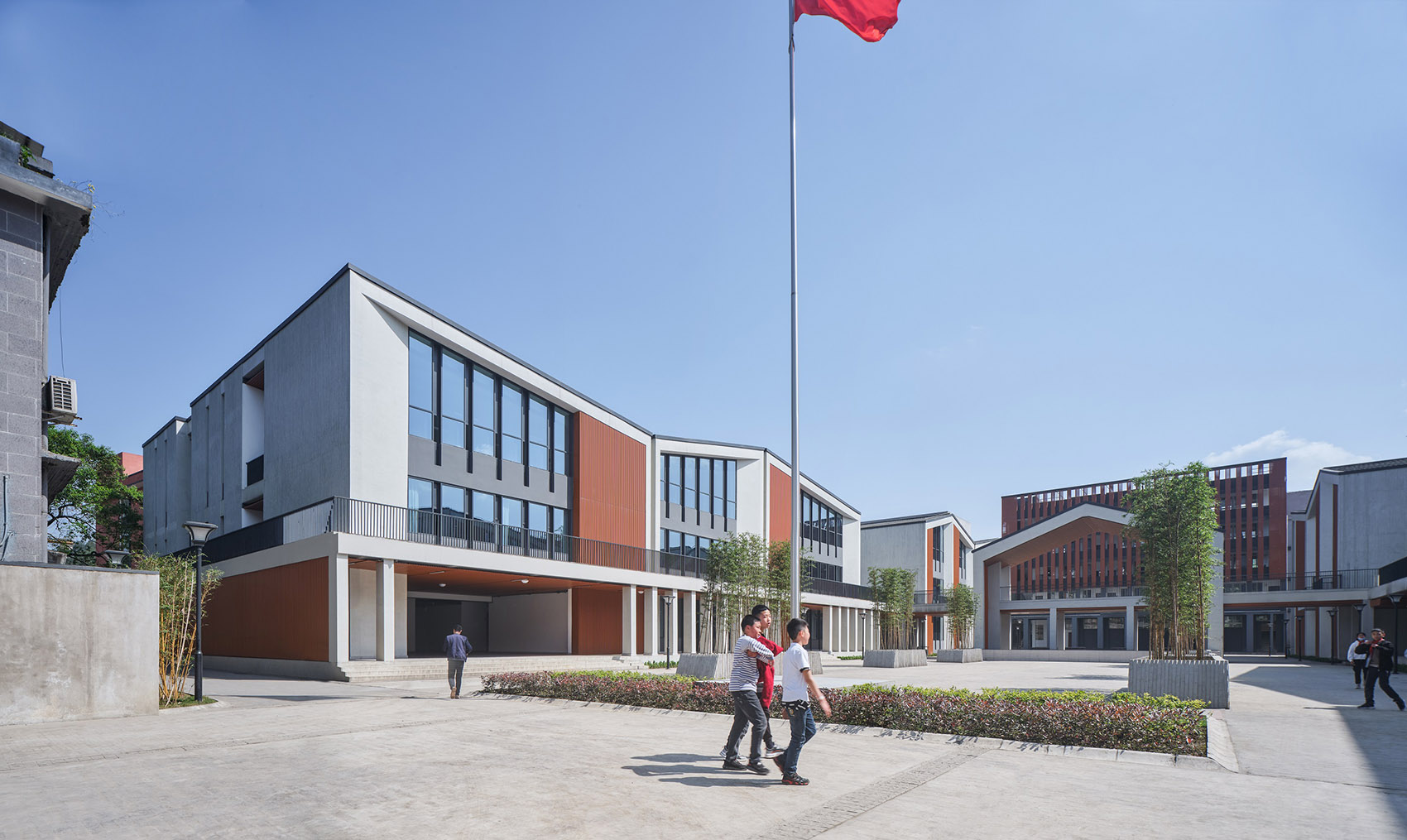 双河镇九年义务制学校震后重建与复兴丨中国长宁丨同济大学建筑设计研究院(集团)有限公司-14