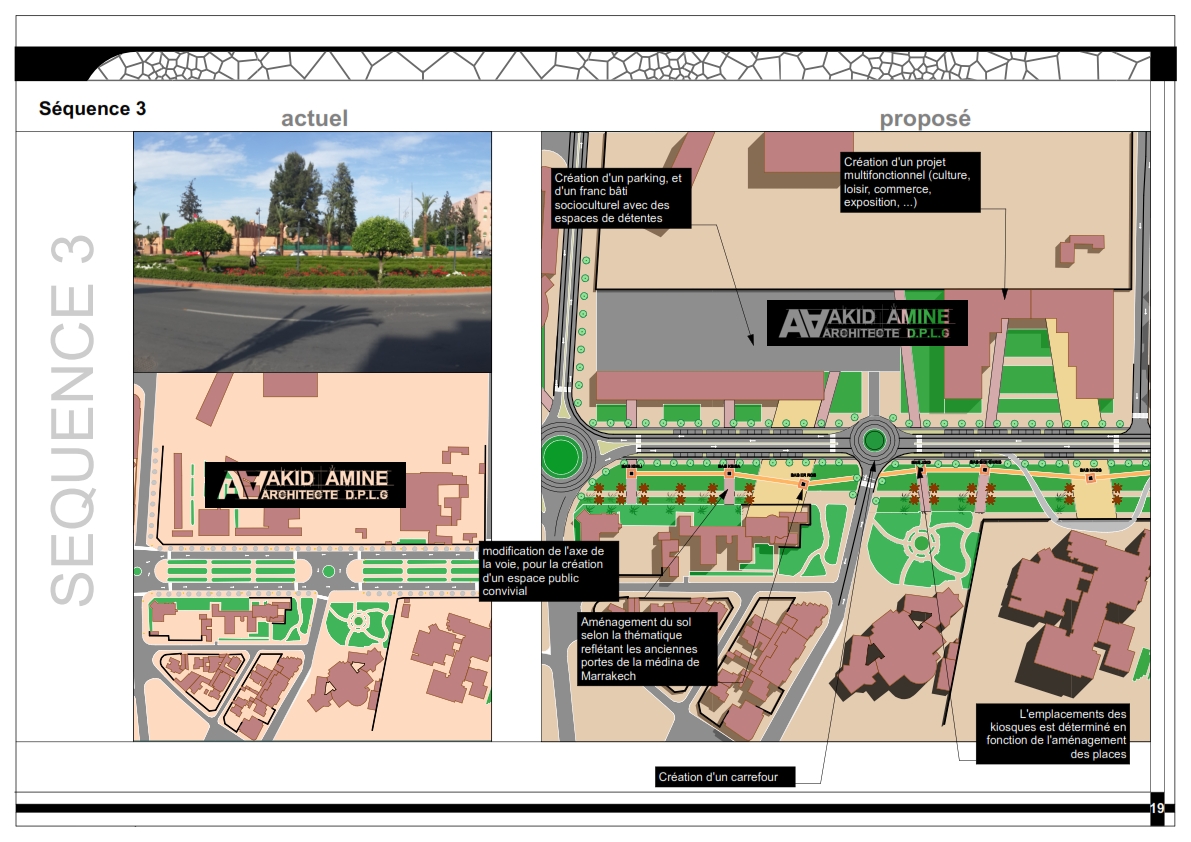 Proposition Urbaine Boulevard Mohamed VI-11