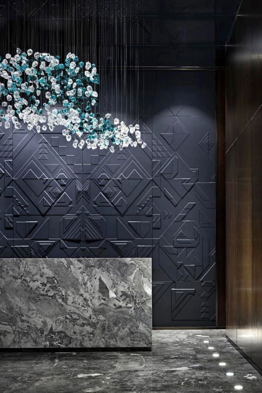 皮雕工艺在室内墙面设计中的应用-71