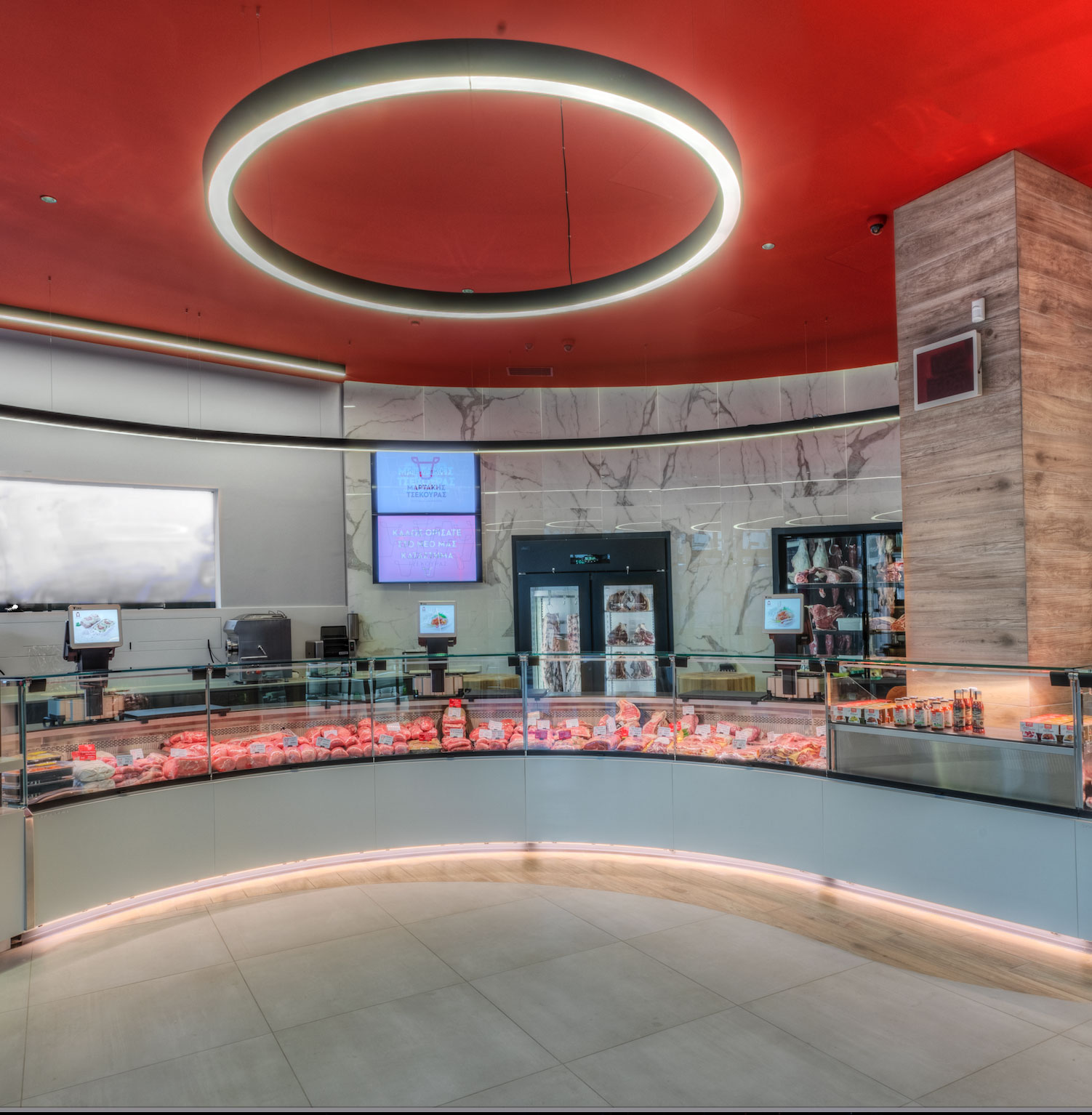 希腊肉市 | 功能布局与视觉动线的完美结合-54