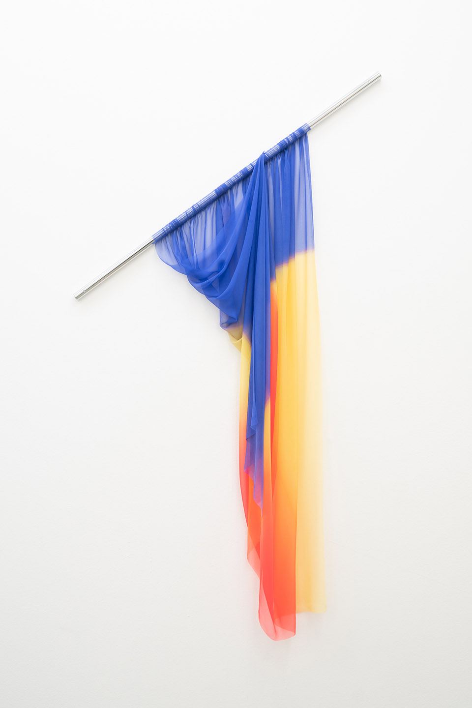 Justin Morin的织物艺术/将实景图像转化成织物的渐变色彩-23