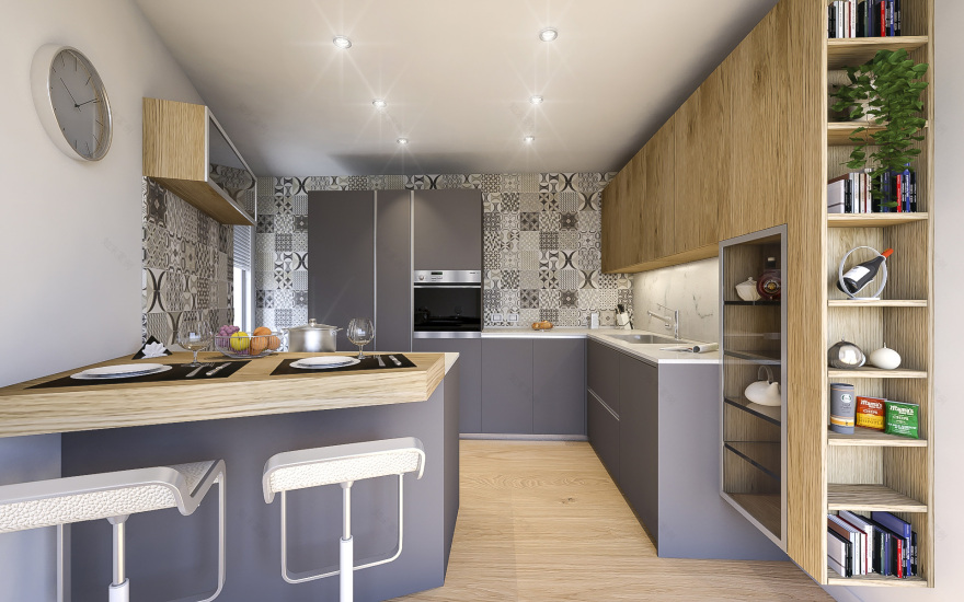 量身定制米兰四居室家居设计-38