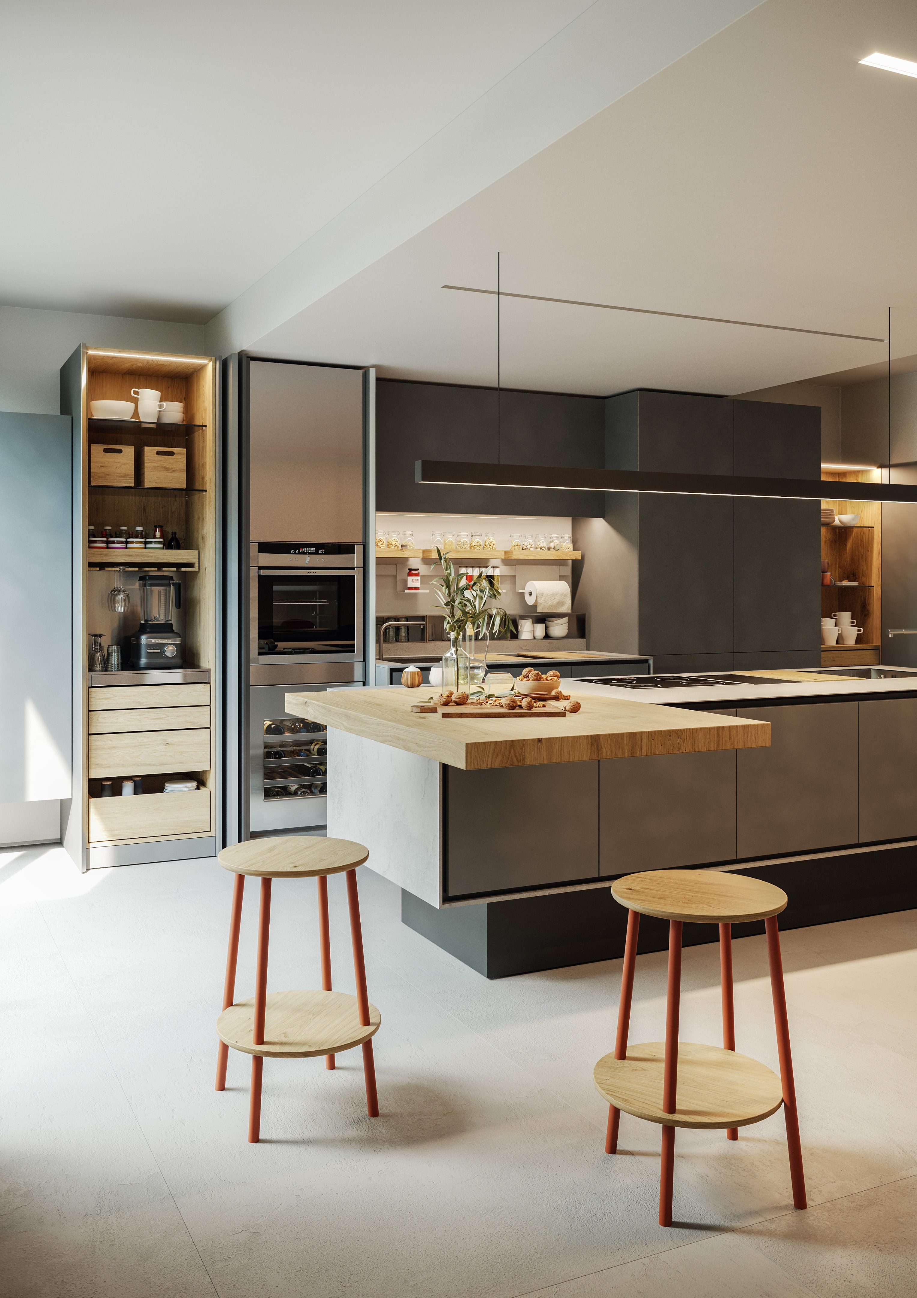 Progetto di interni per un'abitazione in provincia di Verona. In collaborazione con Babato1934.-0