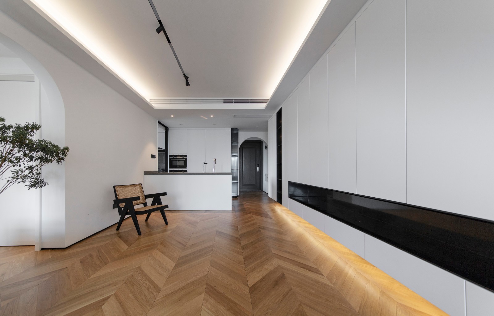 深圳 85 平米极简家设计,生活态度与空间艺术的完美融合-5