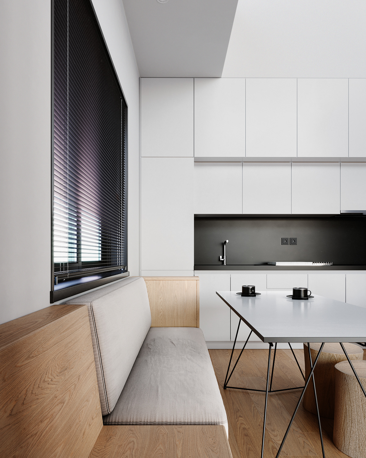 埃利尼科，雅典的灰白色复式公寓-3