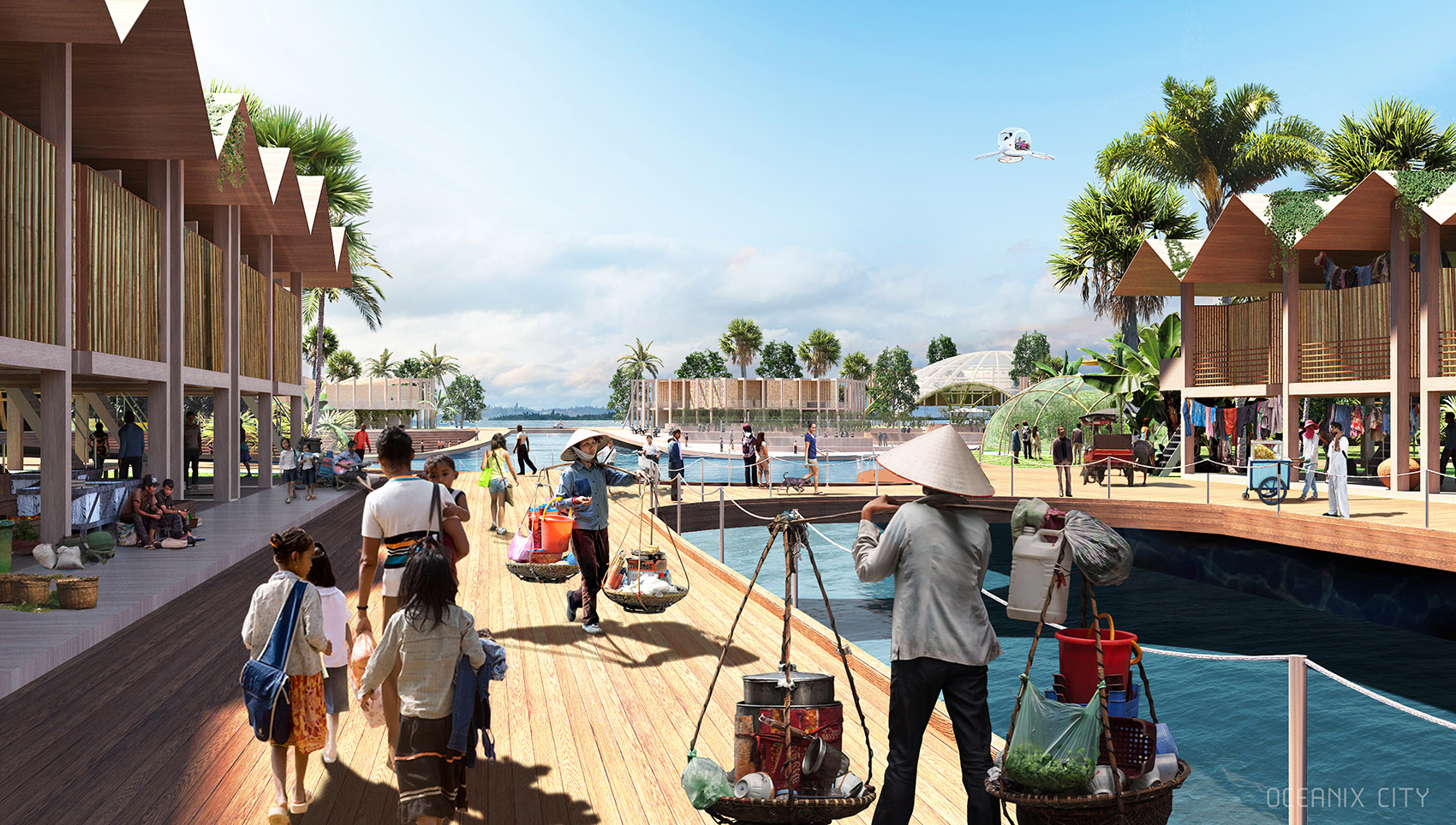 “Oceanix City”漂浮城市/全球第一个弹性化的、可持续发展的漂浮社区-75
