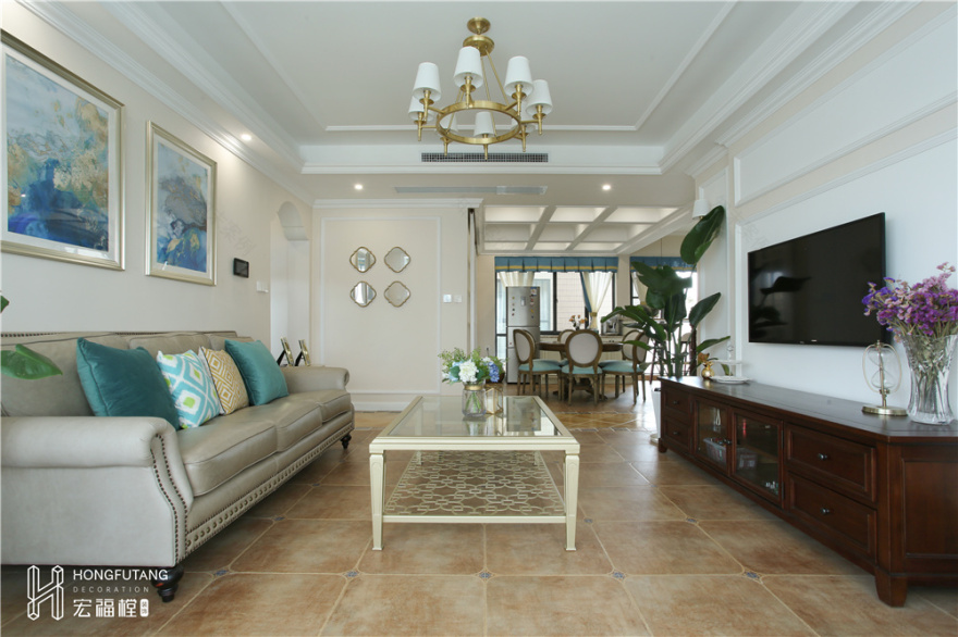 160㎡美式公寓,打造温馨舒适的度假之家-13