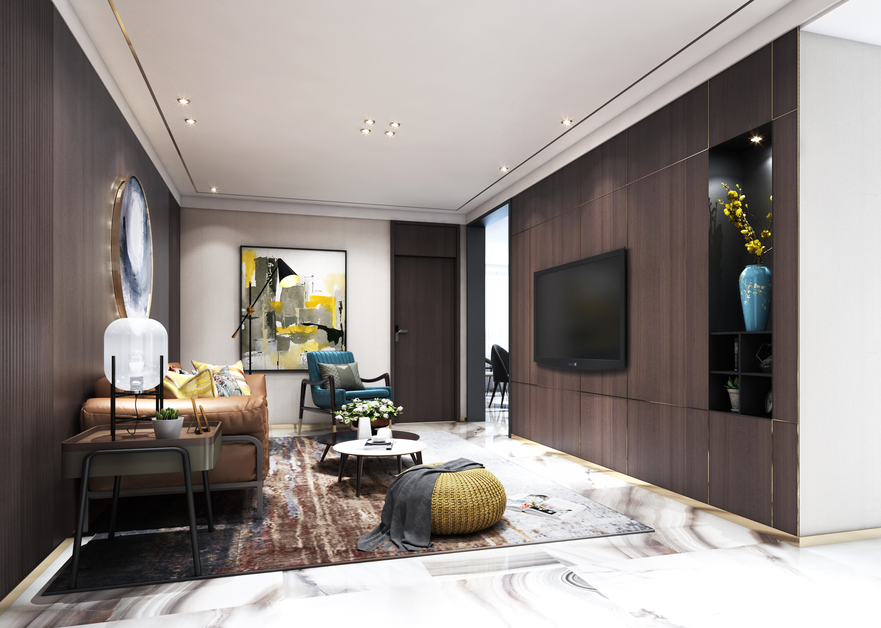 秦岭别墅的七色光设计-4