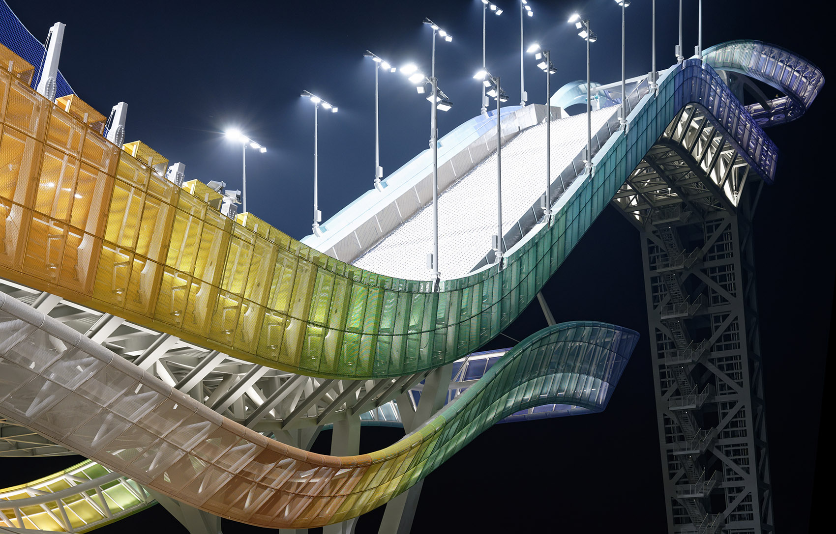 北京2022首钢滑雪大跳台/全球第一座Big Air项目永久跳台-66