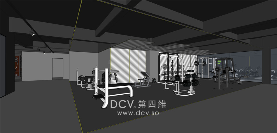 DCV第四维王咏丨西安高人气健身会所设计，Par T帕汀健身-12