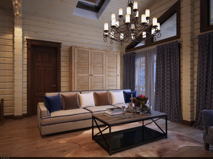 乡村木质调现代家居设计,尽显自然温馨-7