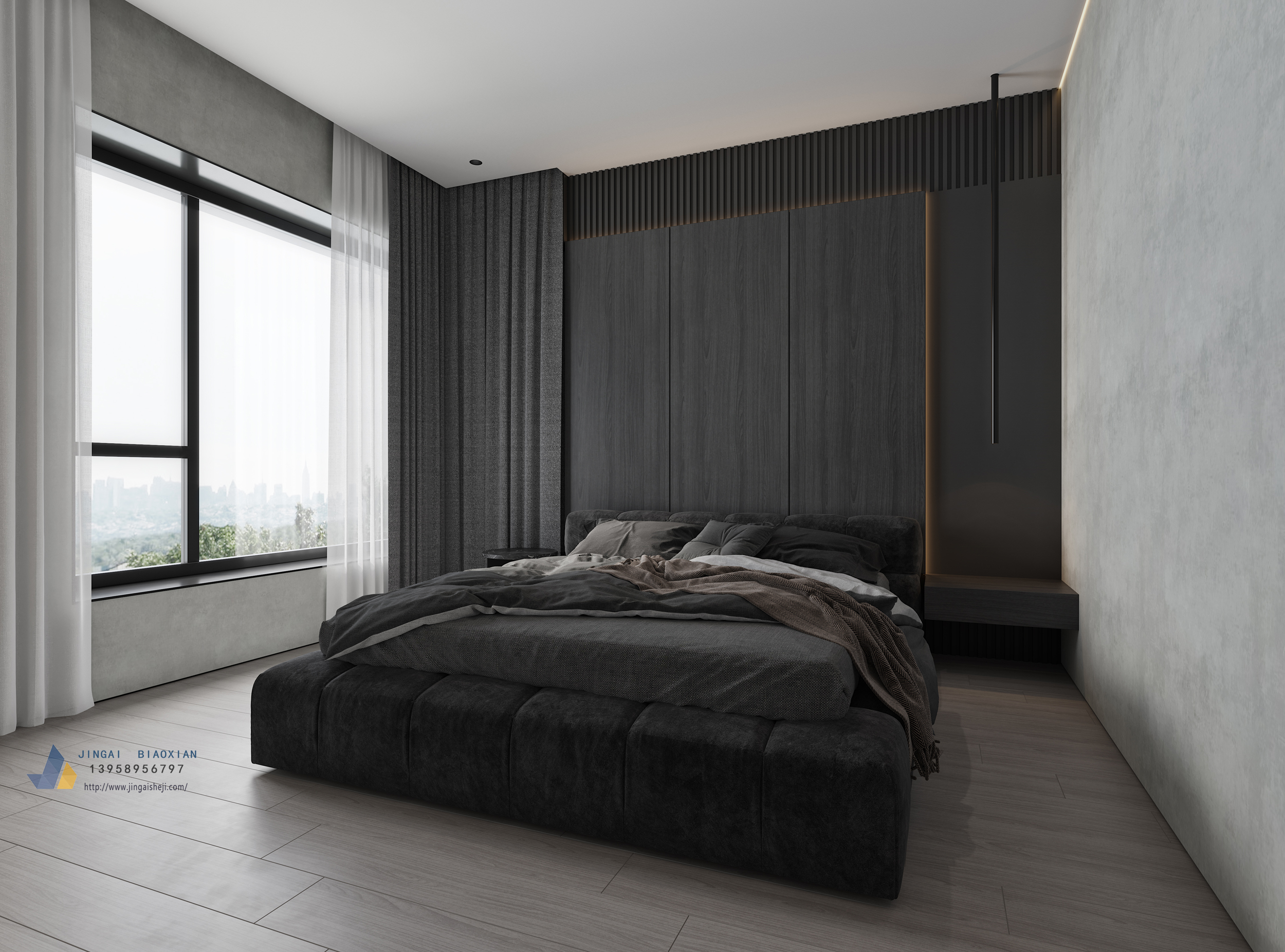 黑白灰演绎经典极简-2