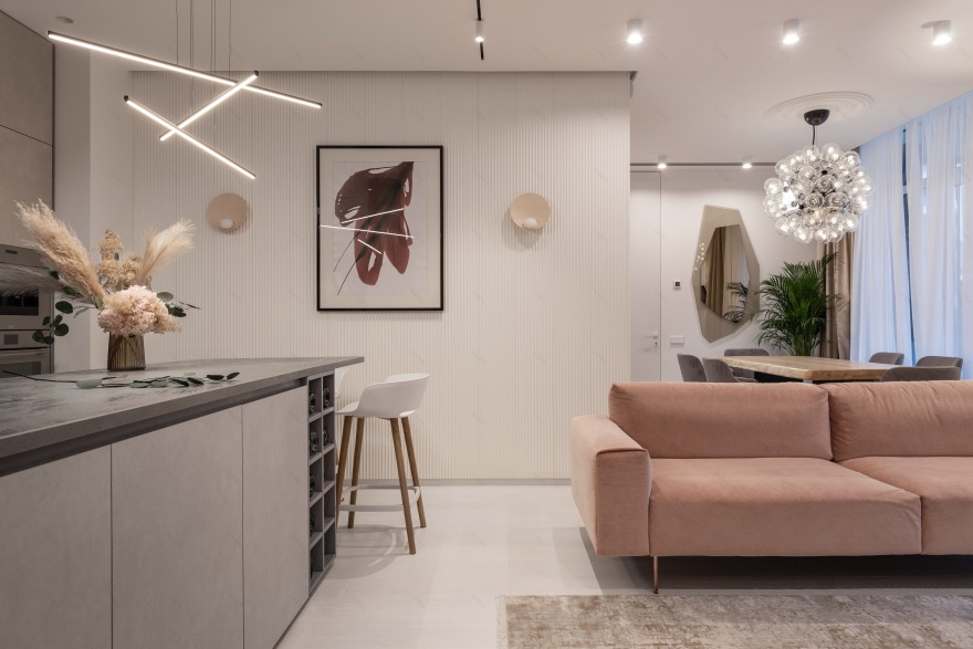 西班牙风情平层公寓丨乌克兰丨SVOYA Studio-3