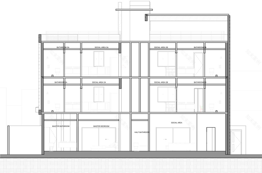 融合户外景观的公寓设计-9