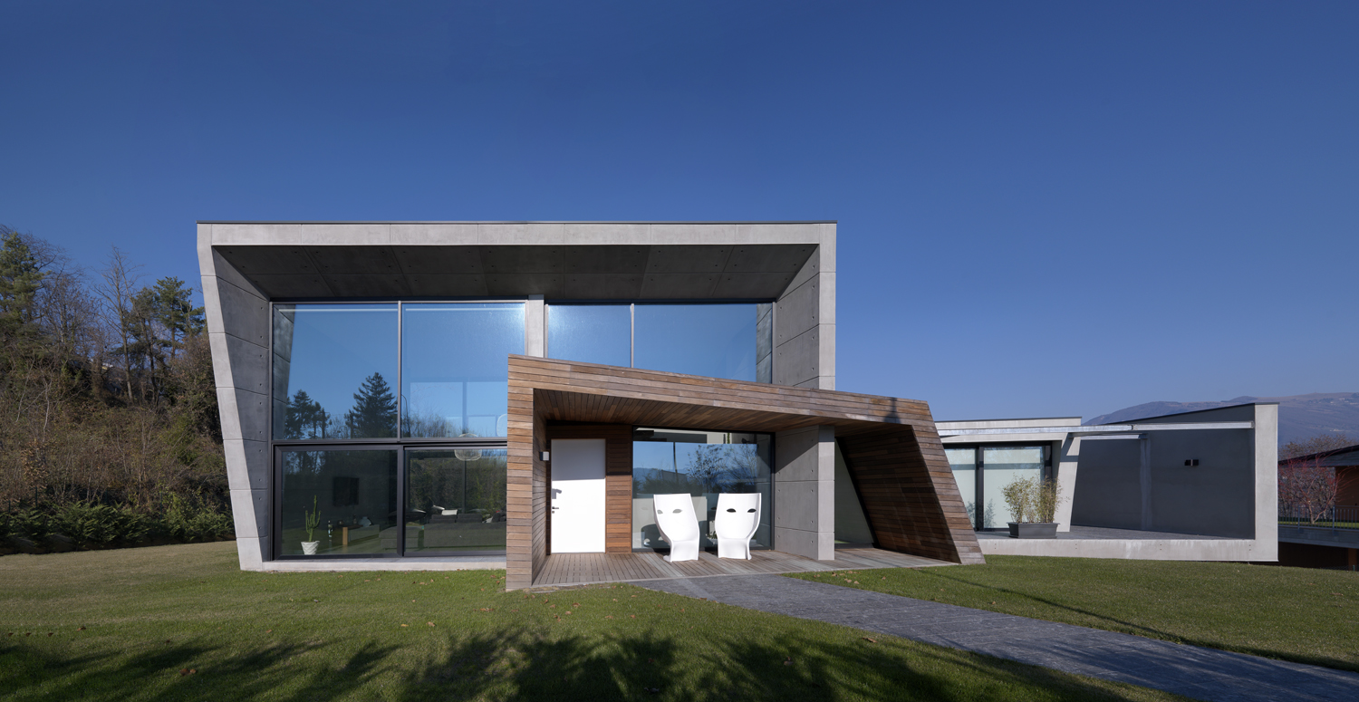 悬浮森林中的透明别墅-0