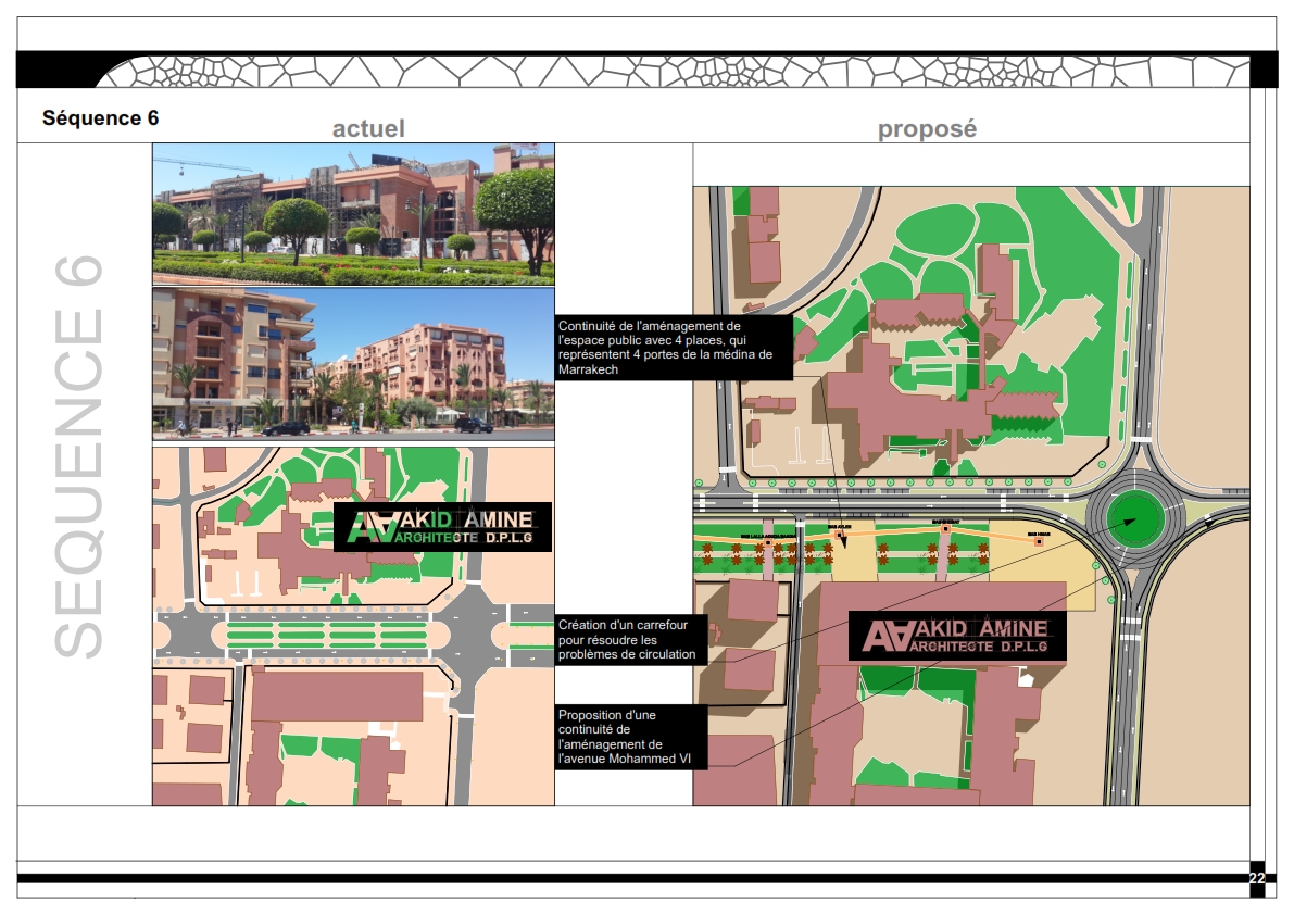 Proposition Urbaine Boulevard Mohamed VI-14