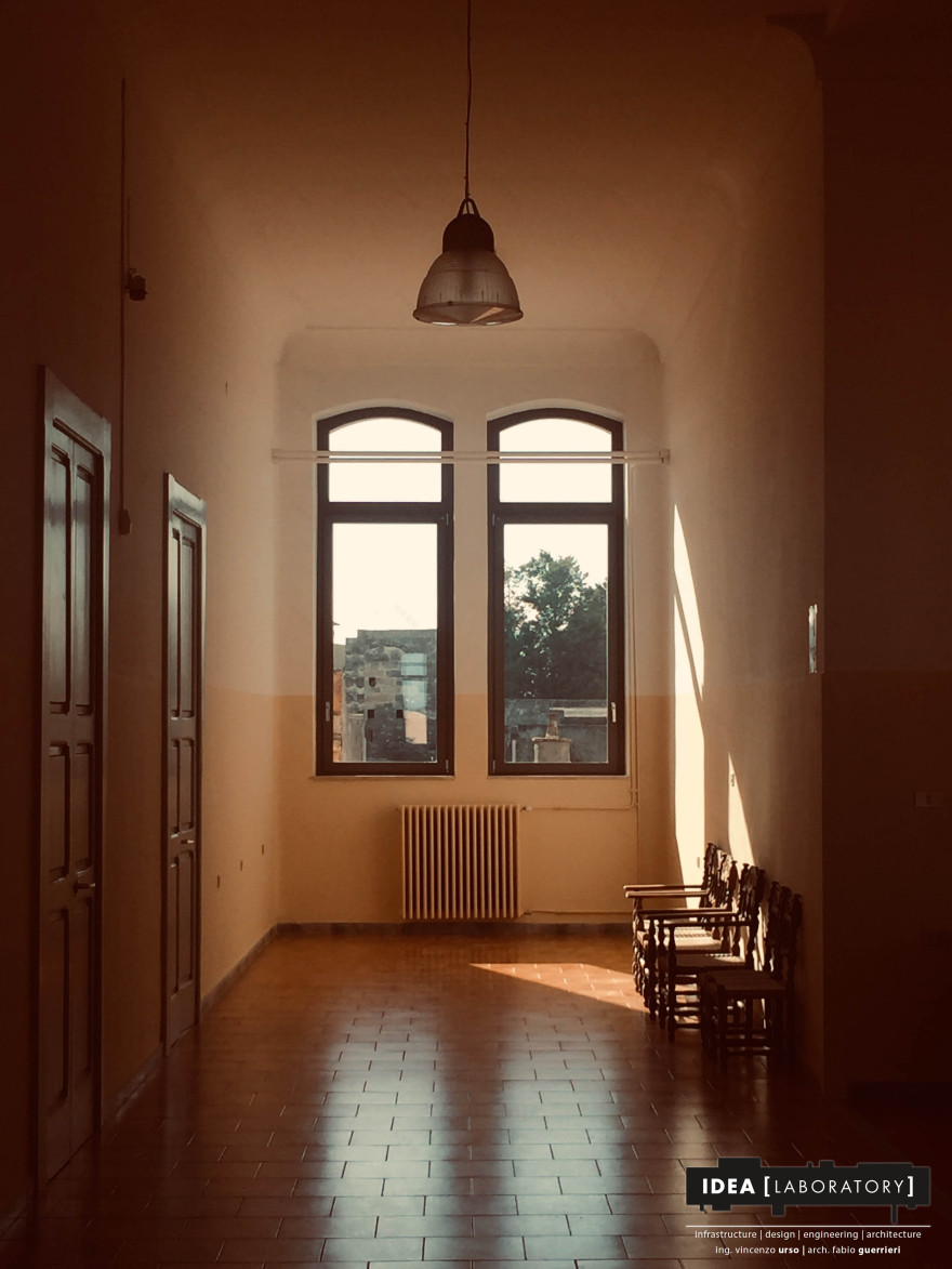 30 年代别墅学校"E. De Amicis"翻新,碳纤维增强结构-9