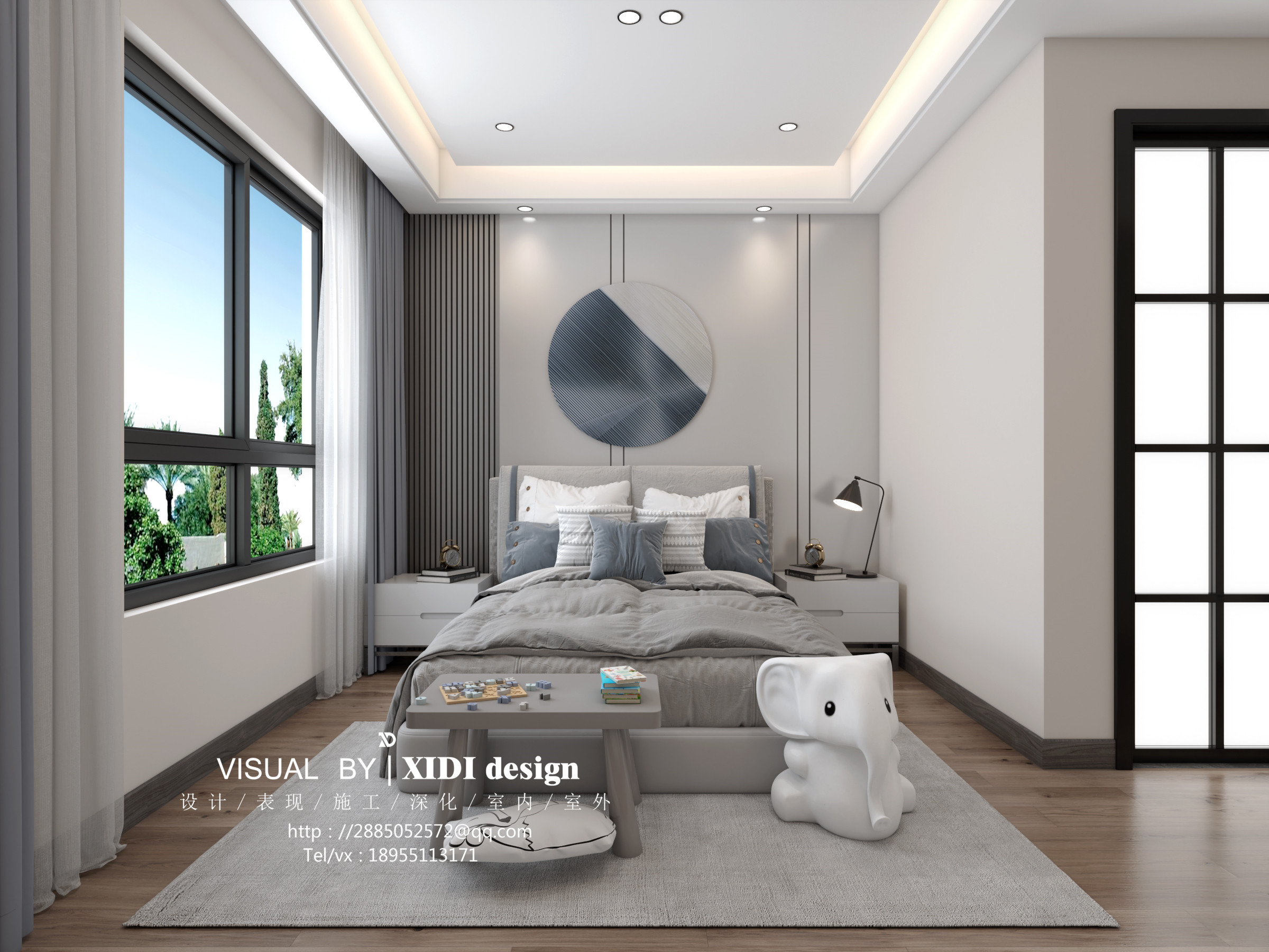 海珀佘山别墅~港式简约-16