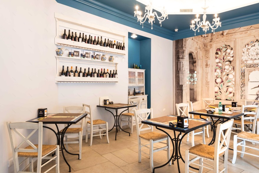 罗马"Puro Sud"餐厅 | 自由风格与地中海色彩的完美融合-8