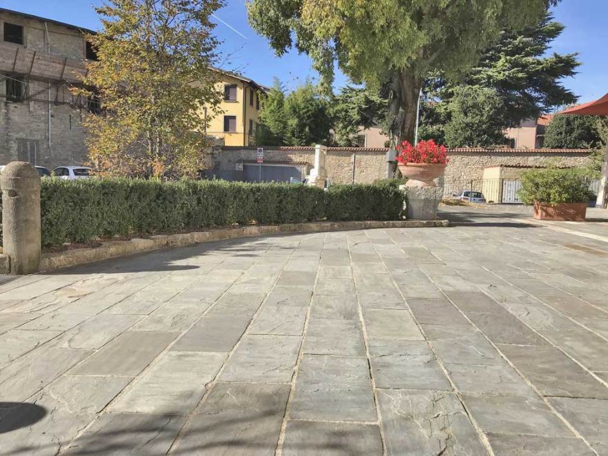 印度砂岩别墅庭院设计丨意大利贝加莫-5