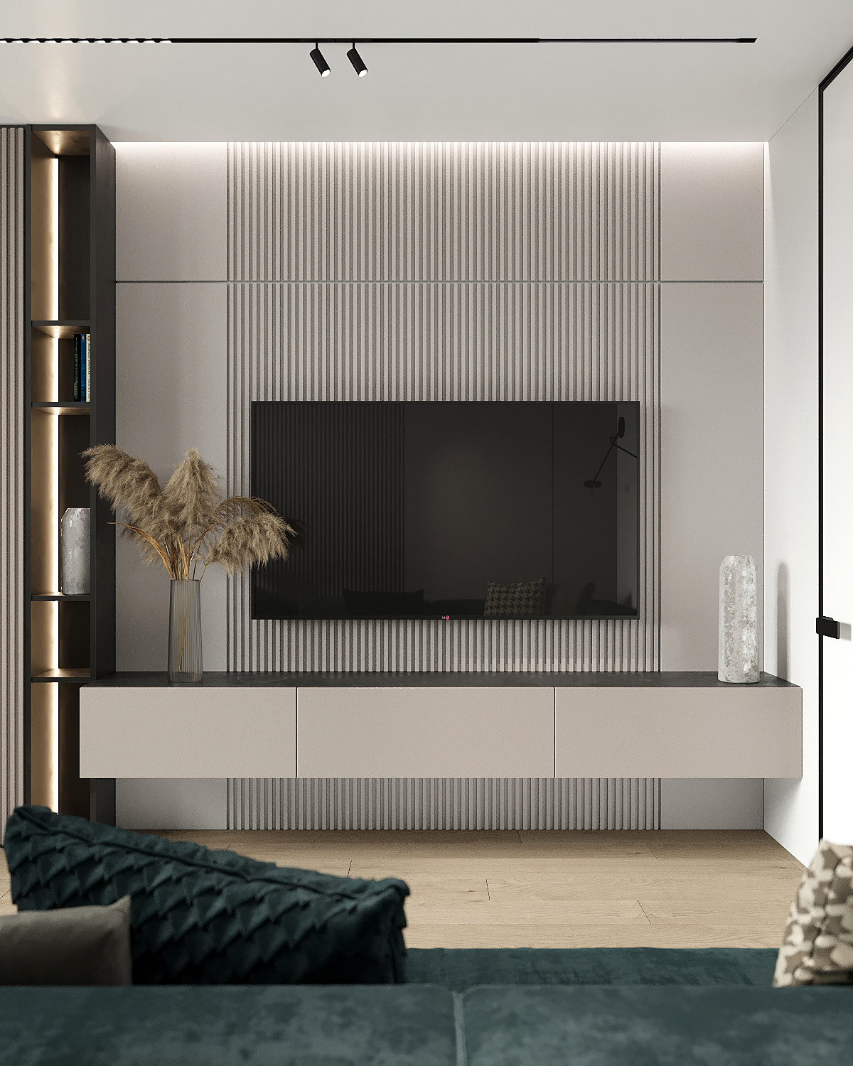 胡桃木+大理石，不一样的奢华质感！-17