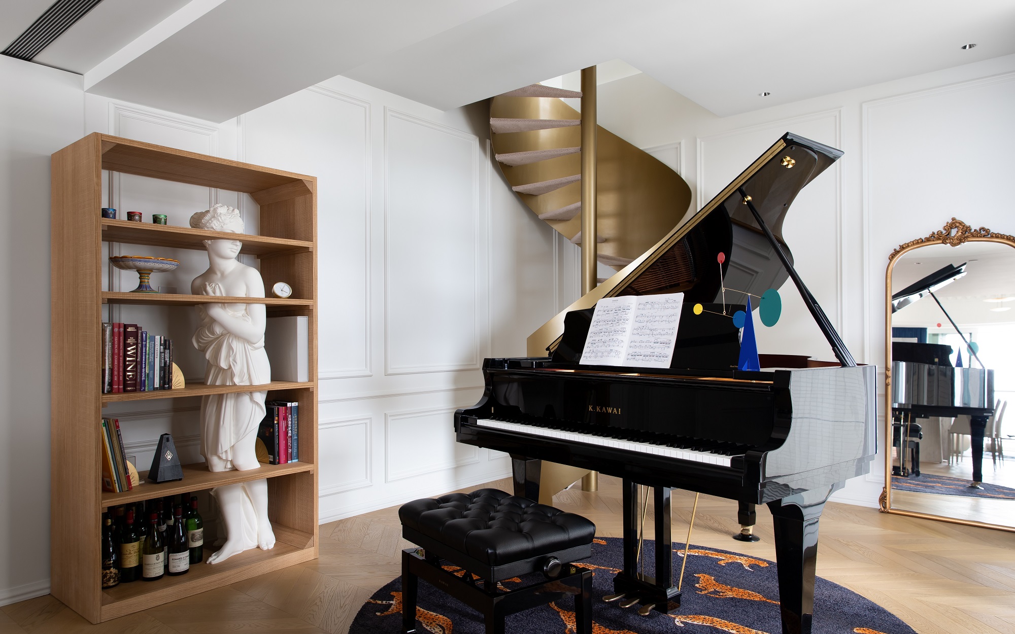 法式浪漫与现代空间的完美融合·东海国际公寓 148㎡设计案例-28