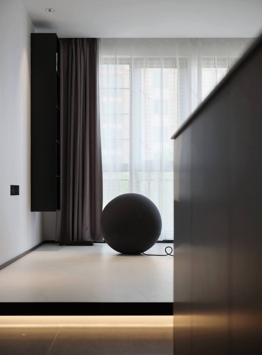 独居时光,编织一个人的梦——沈健 90 平米自由无拘束空间设计-10