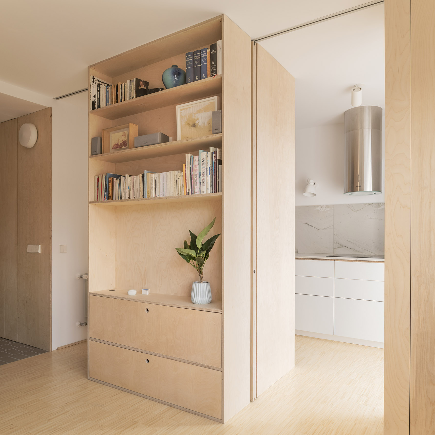 M11公寓改造，马德里/一件家具统一空间-7