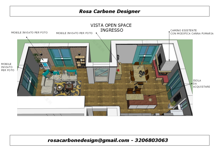 70 年代公寓翻新记——意大利风情融入现代生活-9