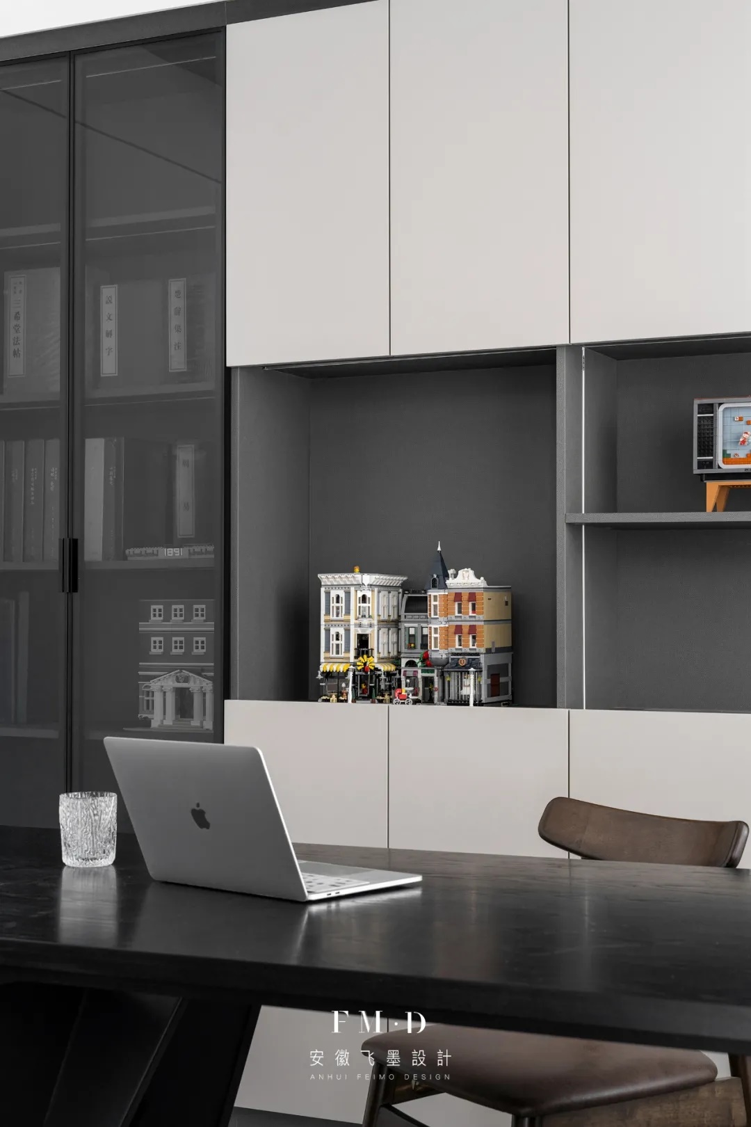 飞墨新作 || 160㎡质感婚房设计，四室改两室拓展空间功能性，造就最美生活！-18