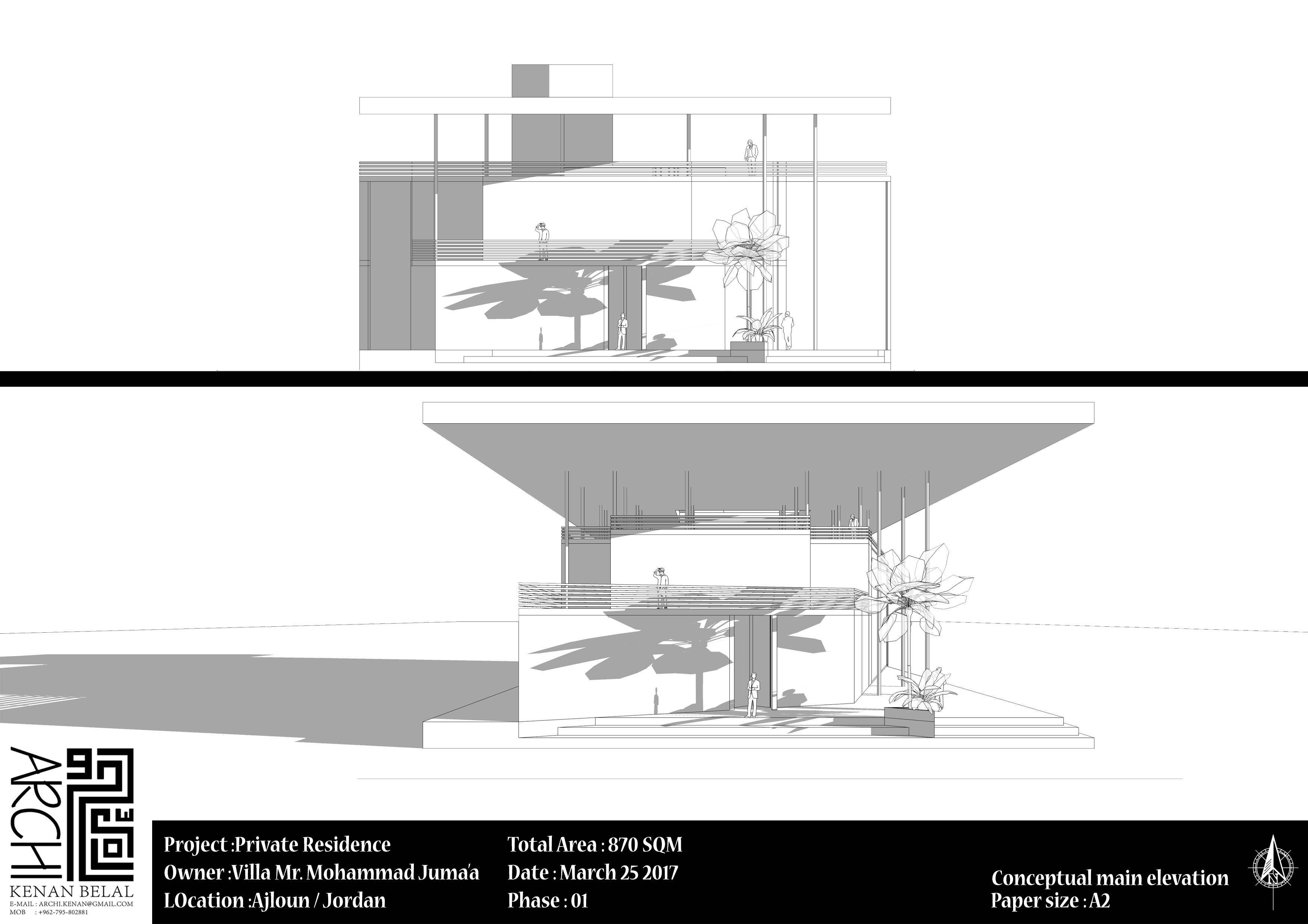 Kenan Belal丨别墅建筑丨Mr. Jum'aa Villa-14