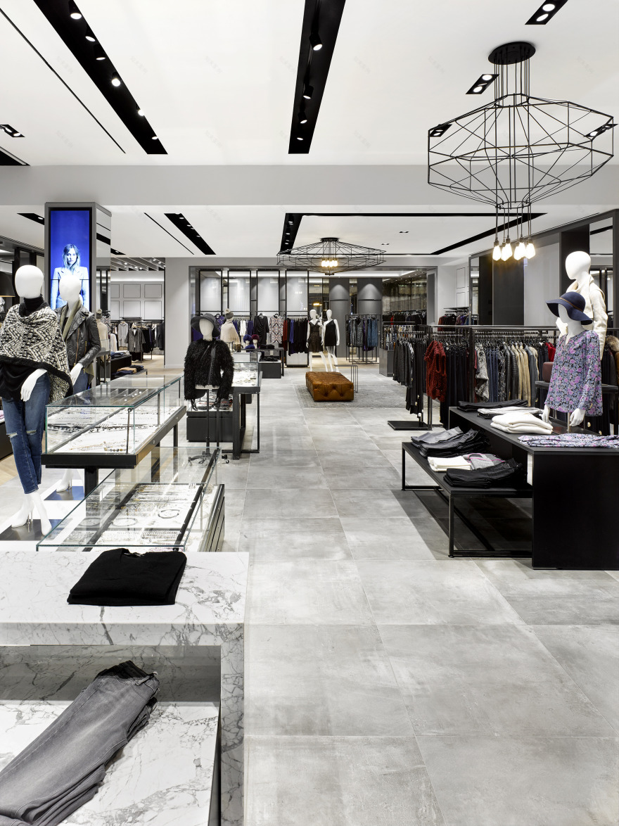 多伦多高端女装店设计,演绎现代与经典的碰撞-2