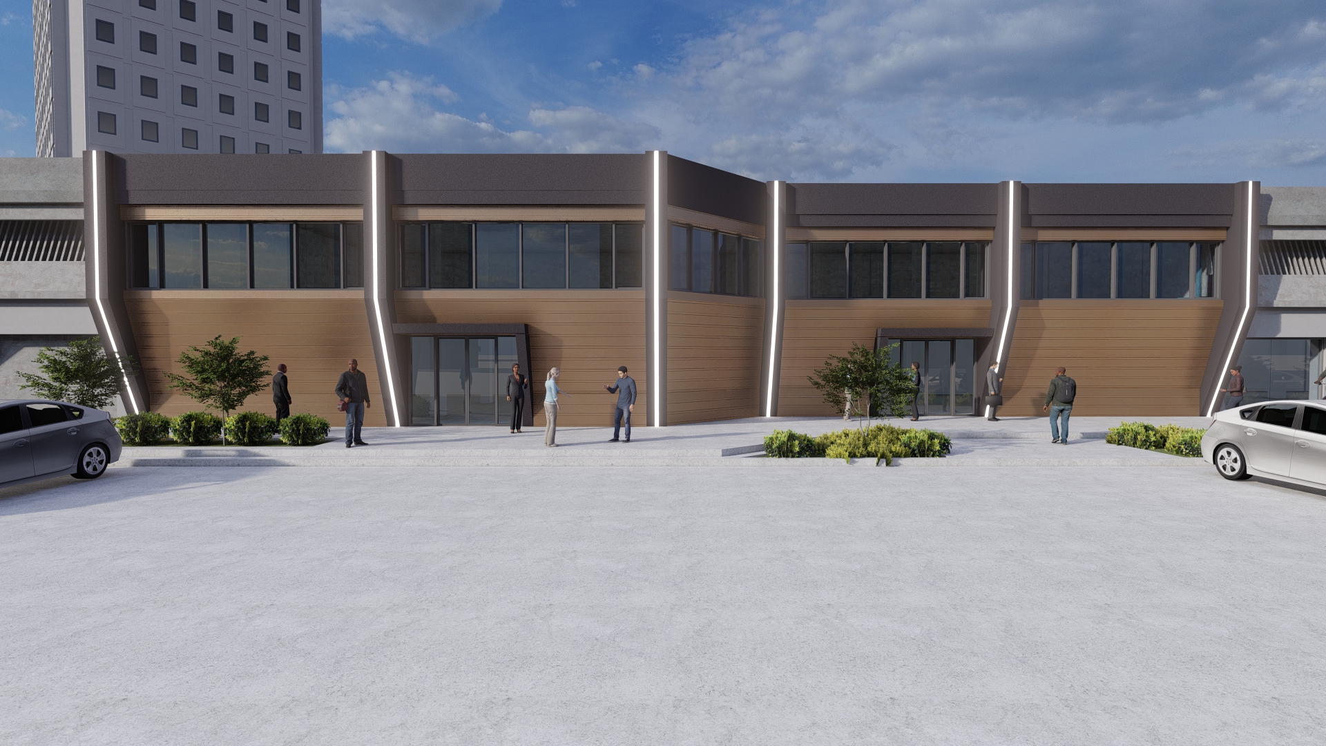 1978 年建筑翻新，打造商业适用的立面设计-20