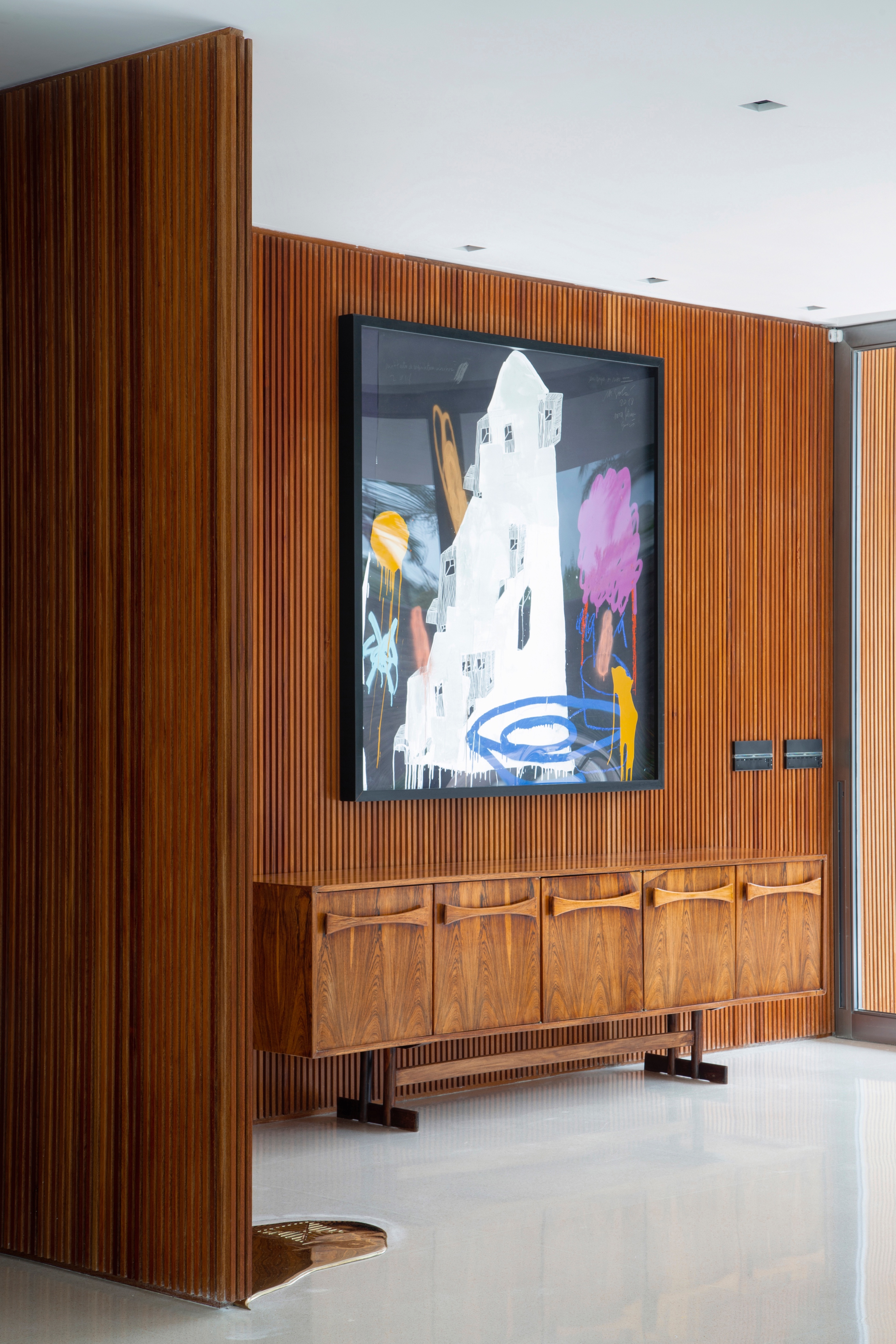 巴西女演员 Bruna Marquezine 家居设计 | 色彩斑斓的千平米艺术空间-4